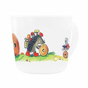 Кружка тренировочная - Сказки В. Сутеева - Разные колеса, от 12 месяцев, 200 мл, полипропилен (Lubby, 16434/144/12_разные колеса)